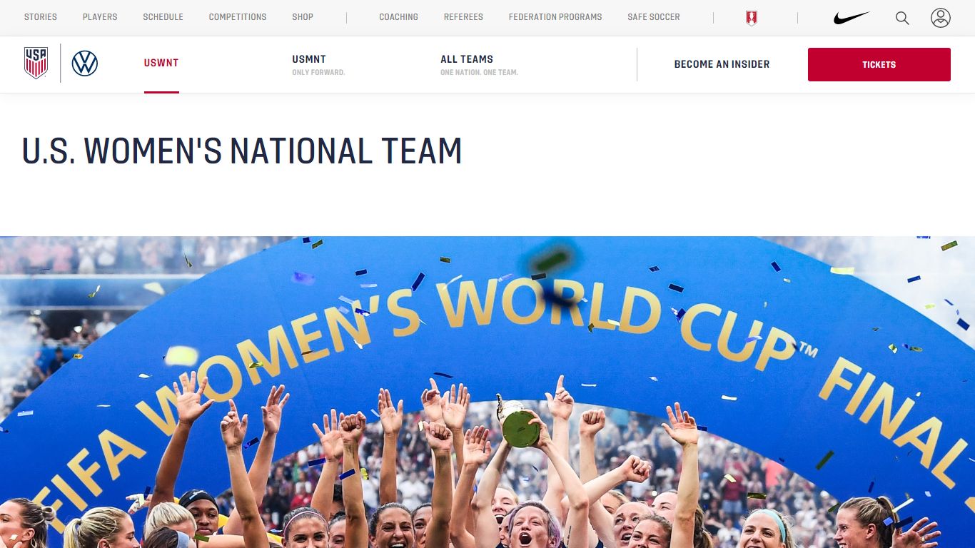 USWNT | World Cup Champions | U.S. Soccer Official Site